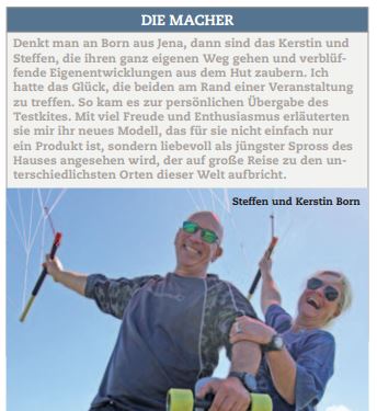 Steffen and Kerstin Born of Born-Kite